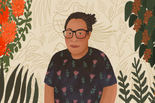 Esther Haluk, a feminist from West Papua and lecturer at STT Walter Post Jayapura ©Pantau Gambut