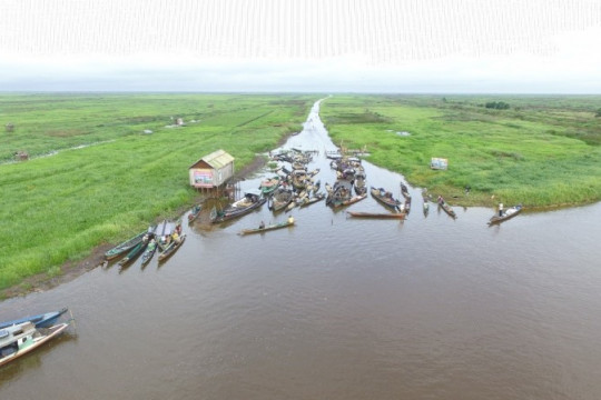 Baruh Jaya community in South Kalimantan. © South Kalimantan Local Network