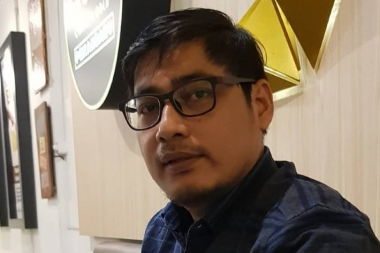 Director of Kaliptra Andalas and Coordinator of Simpul Jaringan Pantau Gambut Riau ©Pantau Gambut