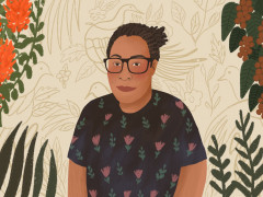 Esther Haluk, a feminist from West Papua and lecturer at STT Walter Post Jayapura ©Pantau Gambut