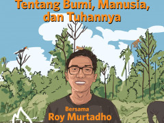 Roy Murtadho, Teacher at Al-Anwar Ecological Islamic Boarding School and Editor at Media Islam Bergerak ©Pantau Gambut