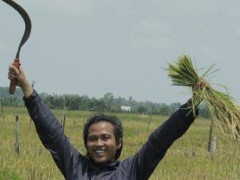 Executive Director of Walhi South Sumatra and Coordinator of Simpul Jaringan Pantau Gambut - South Sumatra ©Malinda