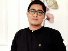 Director of Kaliptra Andalas and Coordinator of Simpul Jaringan Pantau Gambut Riau ©Pantau Gambut