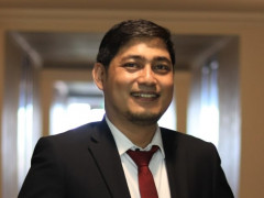 Director of Kaliptra Andalas and Coordinator of Simpul Jaringan Pantau Gambut Riau ©Pantau Gambut