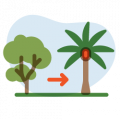 Peatland conversion icon